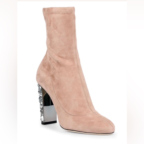 Jimmy Choo Bootie - GORGEOUS! Stretch Maine 100 NWT - Picture 6 of 6